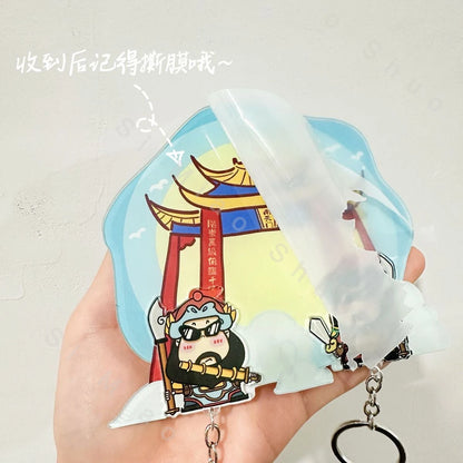 Lion King Key Holder House Wall Cute Couple Keychain Hanger Keys For Perfect Gift Matching Together Key Holder Ring Room Decor
